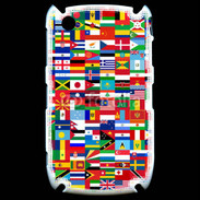 Coque Blackberry 8520 Drapeaux équipes du monde