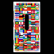 Coque Nokia Lumia 920 Drapeaux équipes du monde