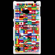 Coque Nokia Lumia 720 Drapeaux équipes du monde