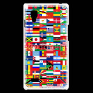 Coque LG Optimus L9 Drapeaux équipes du monde