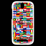 Coque HTC One SV Drapeaux équipes du monde