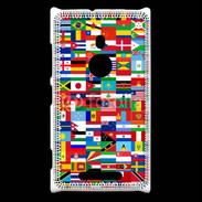 Coque Nokia Lumia 925 Drapeaux équipes du monde