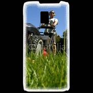 Coque LG P990 Jardinier