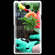 Coque Sony Xperia T Horticulteur 5