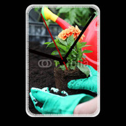 Grande pendule murale Horticulteur 5