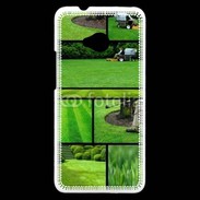 Coque HTC One Jardinier 3