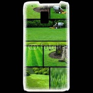 Coque LG P990 Jardinier 3