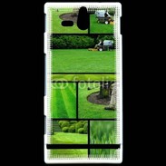 Coque Sony Xperia U Jardinier 3
