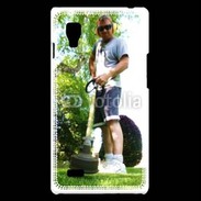 Coque LG Optimus L9 Jardinier 4