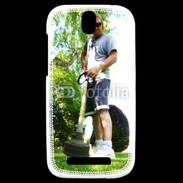 Coque HTC One SV Jardinier 4