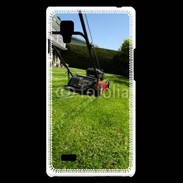 Coque LG Optimus L9 Jardinier 7