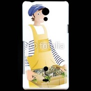 Coque Sony Xperia T Ostréiculteur