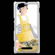 Coque Sony Xperia M Ostréiculteur