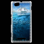 Coque Sony Xperia M Pêcheur