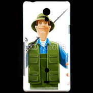 Coque Sony Xperia T Pêcheur 3