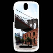 Coque HTC One SV Pont de Brooklyn PR 40