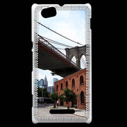 Coque Sony Xperia M Pont de Brooklyn PR 40