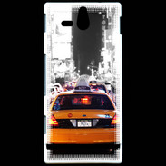 Coque Sony Xperia U Vue d'un taxi à New York PR 10