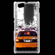 Coque Sony Xperia M Vue d'un taxi à New York PR 10