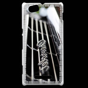 Coque Sony Xperia M Calandre chromée PR 10