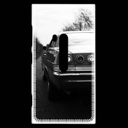 Coque Nokia Lumia 920 Voiture en noir et blanc PR 10