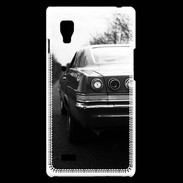 Coque LG Optimus L9 Voiture en noir et blanc PR 10