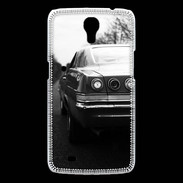 Coque Samsung Galaxy Mega Voiture en noir et blanc PR 10