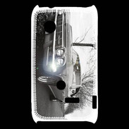 Coque Sony Xperia Typo Voiture en noir et blanc PR 20