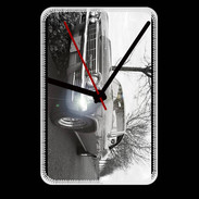 Grande pendule murale Voiture en noir et blanc PR 20