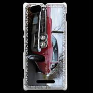 Coque Sony Xperia M Voiture rouge PR 10