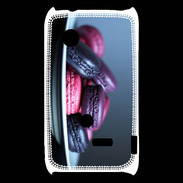 Coque Sony Xperia Typo Macaron mauve PR 10