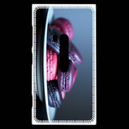 Coque Nokia Lumia 920 Macaron mauve PR 10