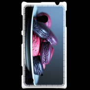 Coque Nokia Lumia 720 Macaron mauve PR 10