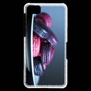 Coque Blackberry Z10 Macaron mauve PR 10