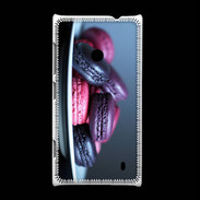 Coque Nokia Lumia 520 Macaron mauve PR 10
