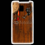 Coque LG P990 Canne à pêche et hameçons pêcheur