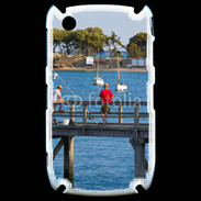 Coque Blackberry 8520 Pêcheurs sur ponton