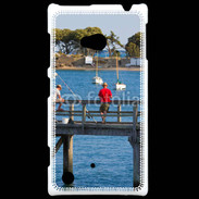 Coque Nokia Lumia 720 Pêcheurs sur ponton