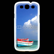 Coque Samsung Galaxy S3 Bateau de pêcheur en mer