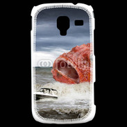 Coque Samsung Galaxy Ace 2 Enorme poisson chassant bateau de pêcheurs