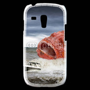 Coque Samsung Galaxy S3 Mini Enorme poisson chassant bateau de pêcheurs