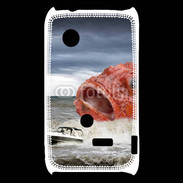 Coque Sony Xperia Typo Enorme poisson chassant bateau de pêcheurs