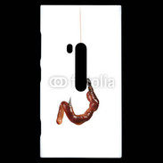 Coque Nokia Lumia 920 Hameçon avec appât pêcheur
