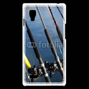 Coque LG Optimus L9 Cannes à pêche de pêcheurs