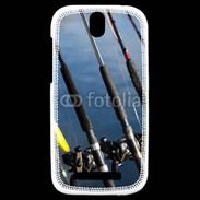 Coque HTC One SV Cannes à pêche de pêcheurs