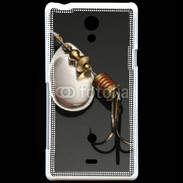Coque Sony Xperia T Hameçon et cuillère pêcheur