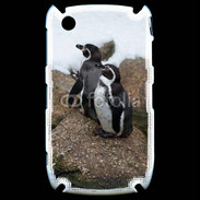 Coque Blackberry 8520 2 pingouins