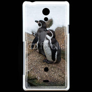Coque Sony Xperia T 2 pingouins