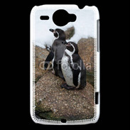Coque HTC Wildfire G8 2 pingouins