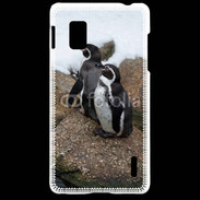 Coque LG Optimus G 2 pingouins